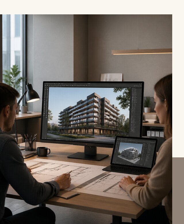 3D визуализация архитектуры и объектов строительства в Чебоксарах